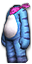 Rabbit Costume+ (blue)